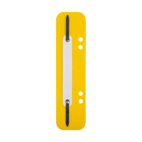 123ink yellow fastener strips with perforation, 6cm and 8cm (300-pack) 302374