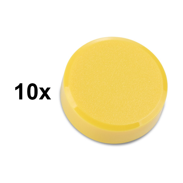 123ink yellow magnets, 20mm (10-pack) 6162013C 301262 - 1
