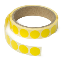 123ink yellow marking dots Ø 18mm (1,000 labels) 3377C 300796