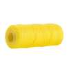 123ink yellow mason's twine on spool, 1.1mm x 50m 303044 - 1