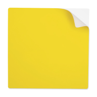 123ink yellow reusable self-adhesive notes, 10cm x 10cm (5-pack)  302120