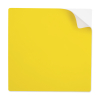 123ink yellow reusable self-adhesive notes, 10cm x 10cm (5-pack) 302120 - 1