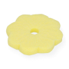 123ink yellow scrub sponge, Ø 100mm x 40mm SDR07386 - 2