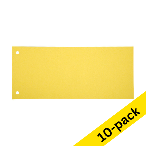 123ink yellow separating strips, 105mm x 240mm (10 x 100-pack) 301772 - 1