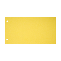 123ink yellow separating strips, 120mm x 225mm (100-pack) 707107C 301757