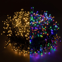 123inkt * Used as display at IHS * 1512 LED lights | multicolour & warm white | remote control | 14m  299295