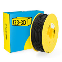 123inkt 123-3D black PLA filament 2.85mm, 1kg  DHM00025