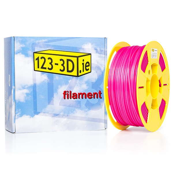 123inkt 123-3D bright pink PLA filament 2.85mm, 1.1kg  DFP01074 - 1