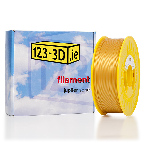 123inkt 123-3D gold PLA filament 1.75mm, 1.1kg  DFP01048 - 1