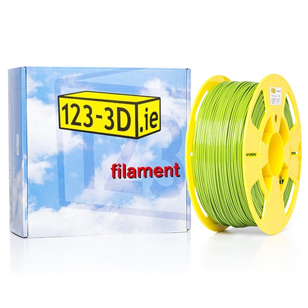 123inkt 123-3D green PETG filament 1.75mm, 1kg  DFE11005 - 1