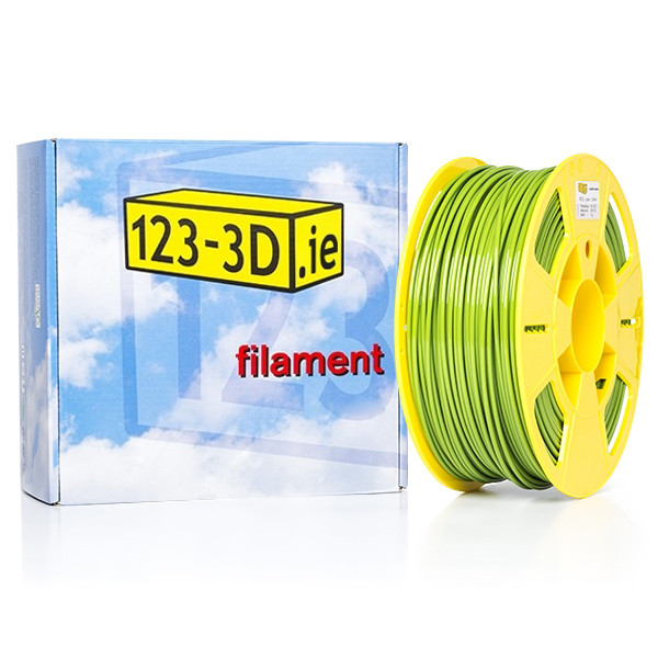 123inkt 123-3D green PETG filament 2.85mm, 1kg  DFE11016 - 1