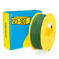 123inkt 123-3D green PLA filament 1.75mm, 1kg  DHM00010