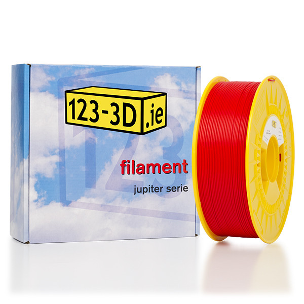 123inkt 123-3D red PLA filament 1.75mm, 1.1kg  DFP01069 - 1