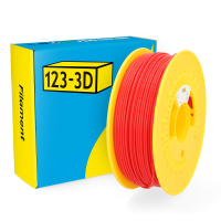 123inkt 123-3D red PLA filament 2.85mm, 1kg  DHM00028