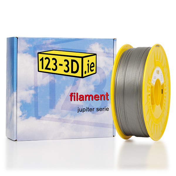 123inkt 123-3D silver PLA filament 1.75mm, 1.1kg  DFP01088 - 1