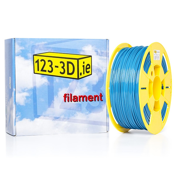 123inkt 123-3D sky blue PETG filament 1.75mm, 1kg  DFE11003 - 1