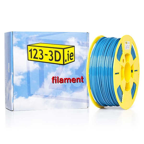 123inkt 123-3D sky blue PETG filament 2.85mm, 1kg  DFE11014 - 1