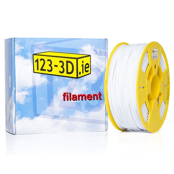 123inkt 123-3D white PETG filament 1.75mm, 1kg  DFE11001 - 1