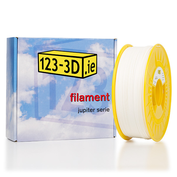 123inkt 123-3D white PLA filament 1.75mm, 1.1kg  DFP01084 - 1