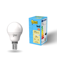123inkt 123led E14 LED matte ball bulb 2.5W (25W) | 4000K  LDR01898