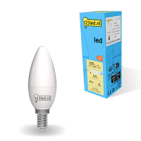123inkt 123led E14 LED matte candle bulb 2.5W (25W) | 2700K  LDR01850