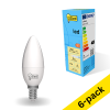 123led E14 LED matte candle bulb 2.5W (25W) | 4000K (6-pack)