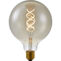 123inkt 123led E27 LED dimmable G125 gold filament globe bulb 5W (30W) LF023925105 LDR06308