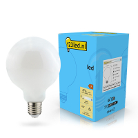 123inkt 123led E27 LED dimmable filament matte globe bulb 4.5W (40w)  LDR02096