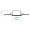123inkt 123led GU10 LED spotlight fixture TS6801-MW LDR08014 - 5
