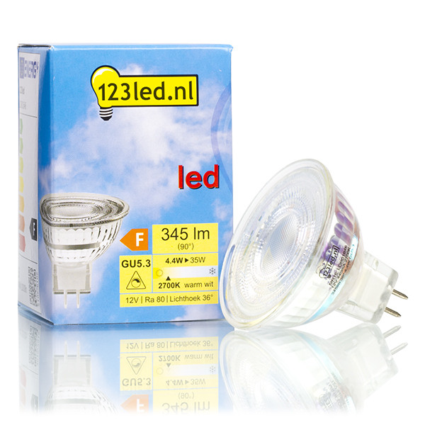 123inkt 123led GU5.3 LED dimmable spotlight 4.4W (35W)  LDR01646 - 1