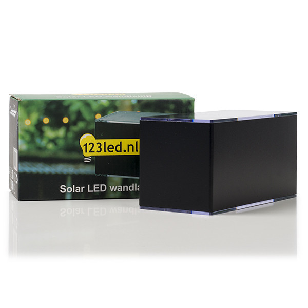 123led black Chelsea up & down solar wall lamp LDR08538 - 3