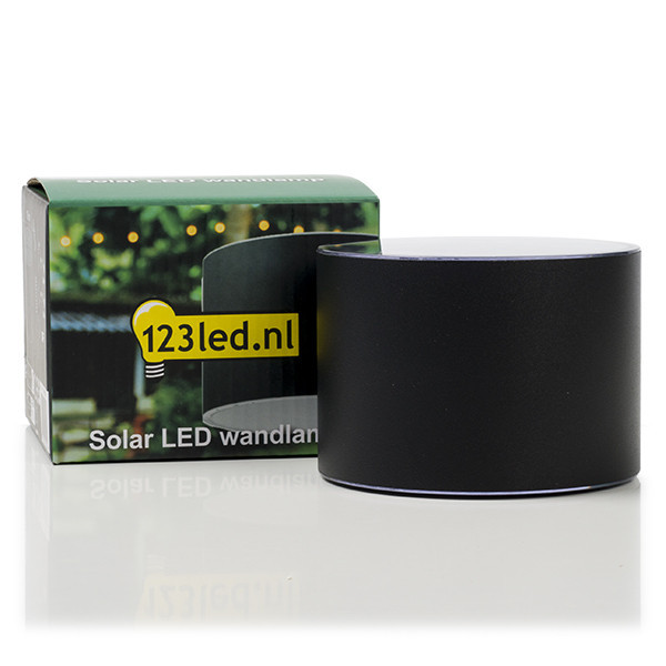 123led black Gloucester solar wall lamp LDR08536 - 3