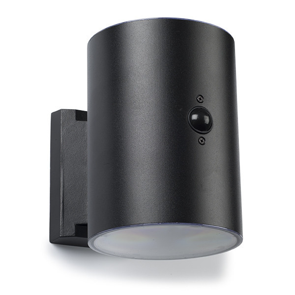 123led black Grantham up & down solar wall lamp with sensor LDR08531 - 4