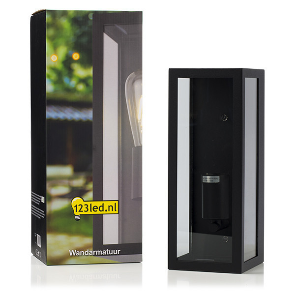 123inkt 123led black Manhattan wall lamp | Suitable for 1 x E27 KH662 LDR08527 - 2