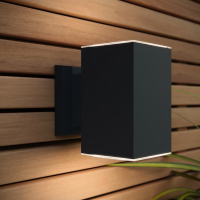 123led black Oxford up & down solar wall lamp LDR08532
