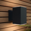 123led black Oxford up & down solar wall lamp LDR08532 - 1