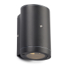 123led black oval Kingston wall lamp with sensor | Suitable for 1 x GU10 LDR08523 - 1