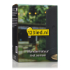 123led black oval Kingston wall lamp with sensor | Suitable for 1 x GU10 LDR08523 - 5