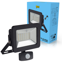 123inkt 123led floodlight with sensor 30W | 6000K | 3300 lumens | IP44 0310715L123 LDR01991
