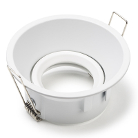 123led white recessed deep GU10 spotlight fixture, Ø 85mm | IP20 LDR08006
