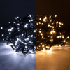 360 LED icicle lights | warm white & cold white | remote control | 12.1m