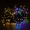 384 LED cluster lights | multicolour & warm white | remote control | 6m
