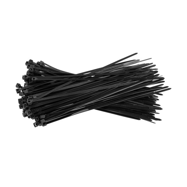 Cable ties / tiewrap (black) | 200 x 3.6mm | 100-pack 301938 - 1