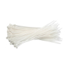 Cable ties / tiewrap (white) | 200 x 3.6mm | 100-pack