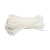 Cable ties / tiewrap (white) | 200 x 4.8mm | 100-pack 302429 - 1