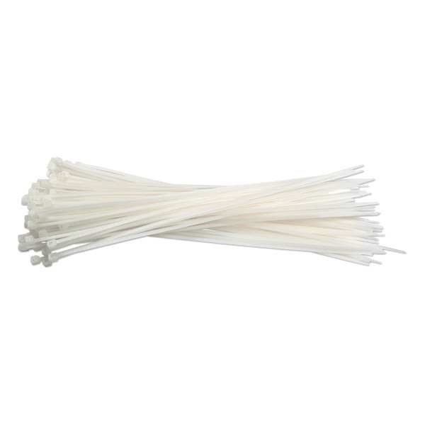 Cable ties / tiewrap (white) | 292 x 3.6mm | 100-pack 302431 - 1