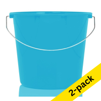 Household bucket 10L | blue | 2-pack