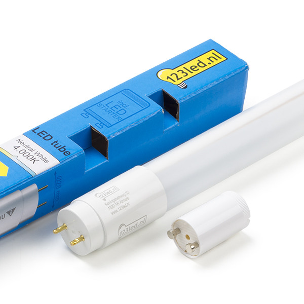 123inkt LED TL fluorescent tube | 60cm | T8 | 4000K | 1125 lumens | 7.5W 0610741L123 LDR08600 - 1