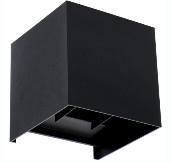 123inkt LED black Amarillo up & down wall lamp | 2700K, 6W | 450 lumens | IP65  LDR06278 - 1