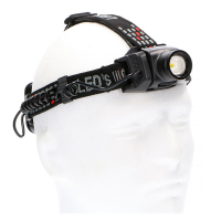 123inkt LED nightwatch headlamp with 3 light modes | battery operated | 400 lumens 0700342 LDR06261